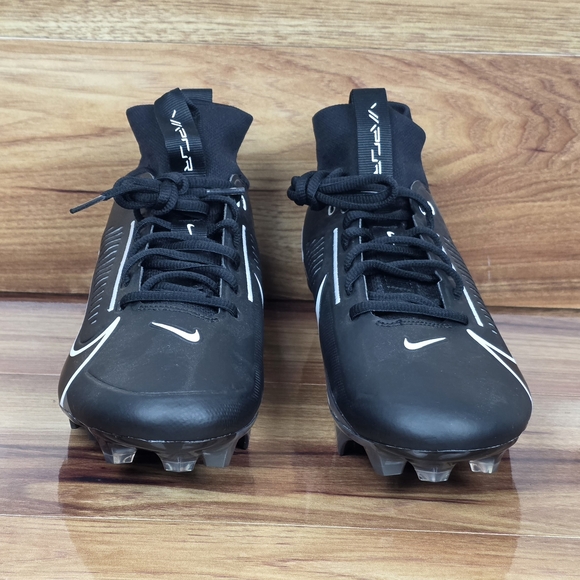 Nike Vapor Edge Pro 360 2 Men\'s Size 10 Triple Black Football Cleats DA5456-010 main image 4